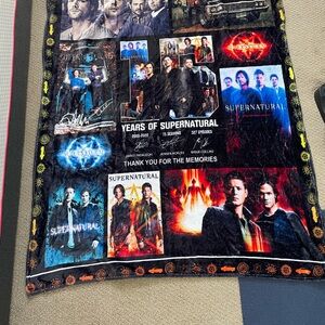 Supernatural Themed Blanket